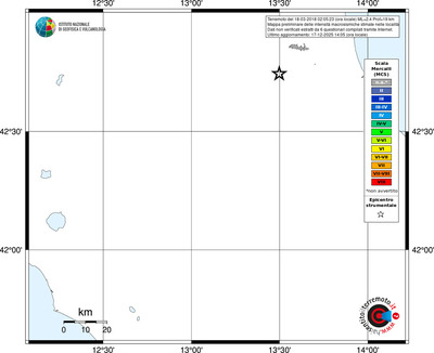 Mappa MCS - territori località