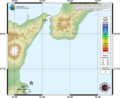 Mappa EMS - località