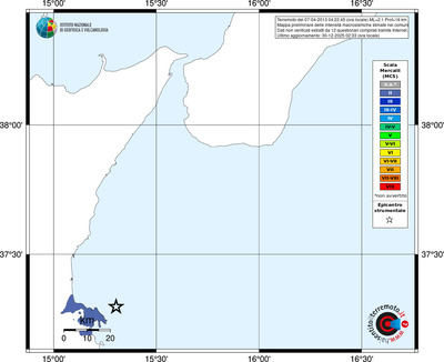 Mappa MCS - territori comuni