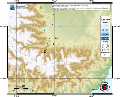 Mappa comuni con almeno 3 questionari