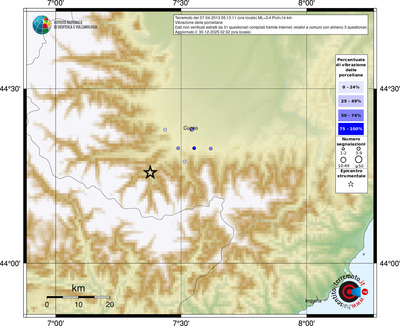 Mappa comuni con almeno 3 questionari