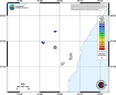 Mappa EMS - territori località