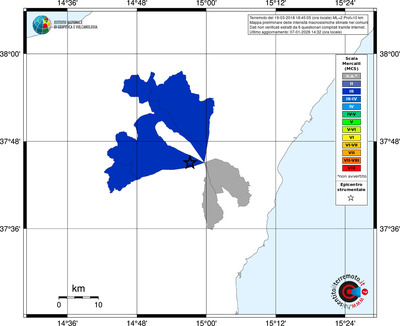 Mappa MCS - territori comuni