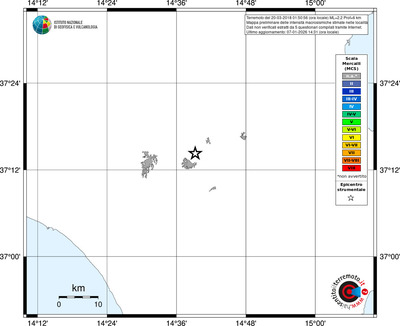 Mappa MCS - territori località