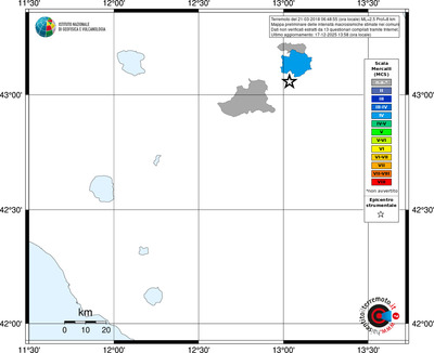 Mappa MCS - territori comuni