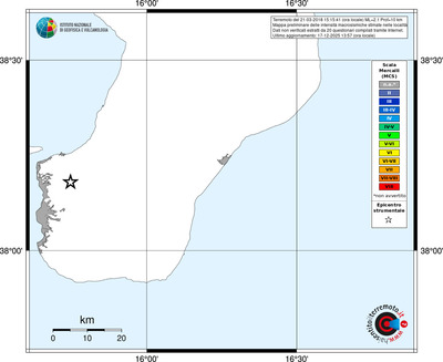 Mappa MCS - territori località