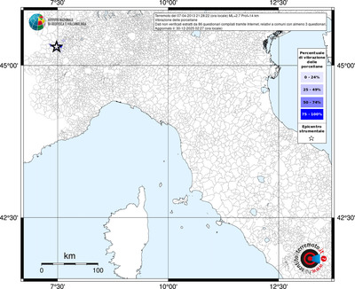 Mappa territorio comunale con almeno 3 questionari