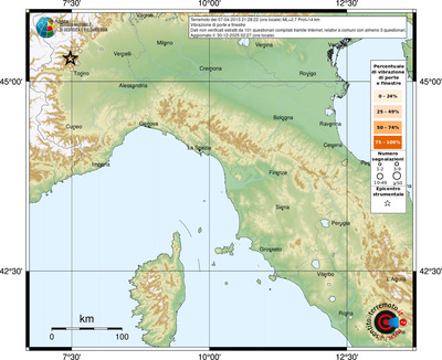 Mappa comuni con almeno 3 questionari