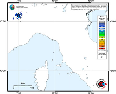 Mappa MCS - territori comuni