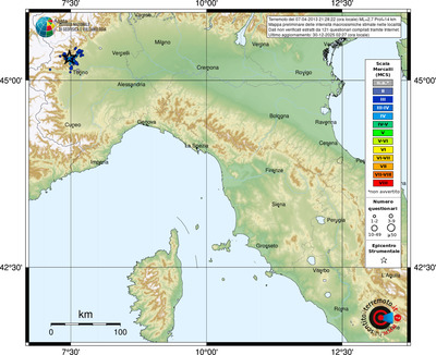 Mappa MCS - località