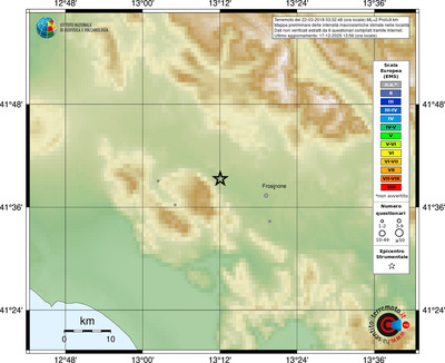 Mappa EMS - località