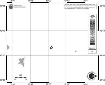 Mappa EMS - territori località