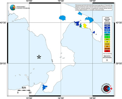 Mappa MCS - territori comuni