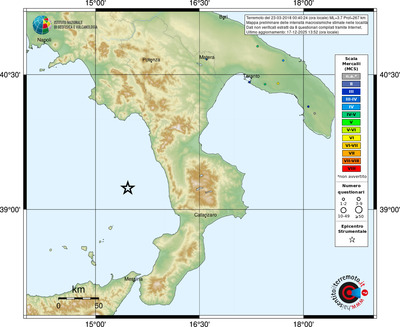 Mappa MCS - località