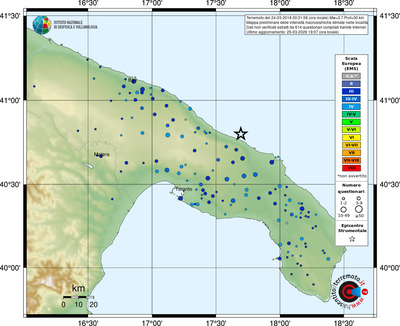 Mappa EMS - località