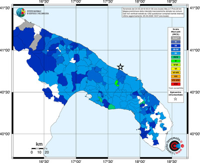 Mappa MCS - territori comuni