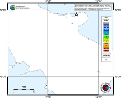 Mappa EMS - territori località