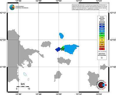 Mappa MCS - territori comuni