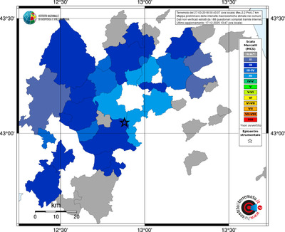 Mappa MCS - territori comuni