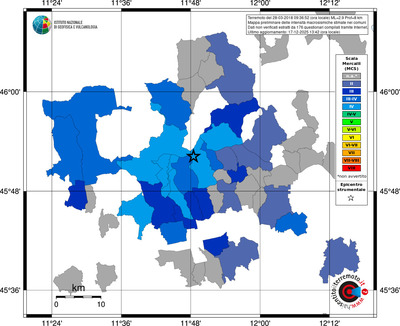 Mappa MCS - territori comuni