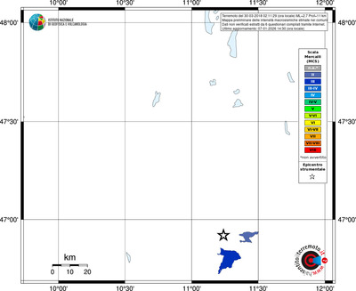 Mappa MCS - territori comuni