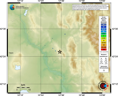 Mappa MCS - località
