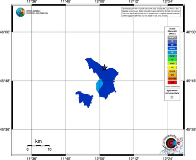 Mappa MCS - territori comuni