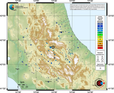 Mappa MCS - comuni