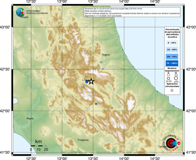 Mappa comuni con almeno 3 questionari