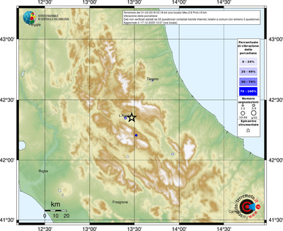 Mappa comuni con almeno 3 questionari