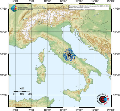 Area di invio delle email agli iscritti