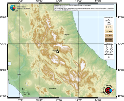 Mappa comuni con almeno 3 questionari