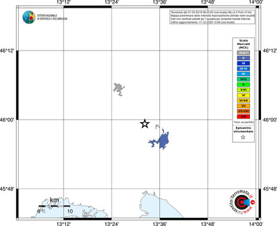 Mappa MCS - territori località