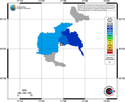 Mappa MCS - territori comuni