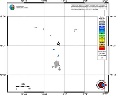 Mappa MCS - territori località