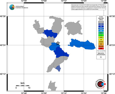Mappa MCS - territori comuni