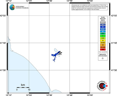 Mappa MCS - territori località