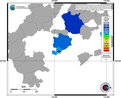Mappa MCS - territori comuni