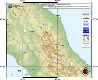 Mappa comuni con almeno 3 questionari