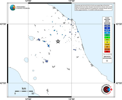 Mappa MCS - territori località