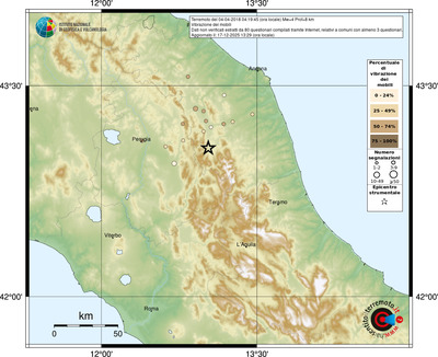 Mappa comuni con almeno 3 questionari
