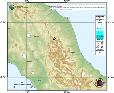 Mappa comuni con almeno 3 questionari