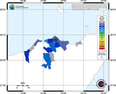 Mappa MCS - territori comuni