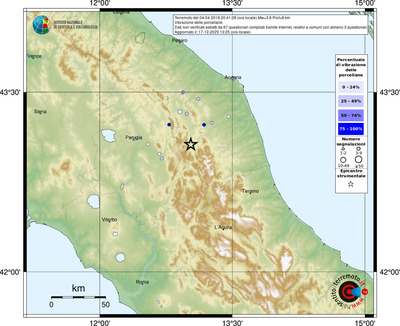 Mappa comuni con almeno 3 questionari