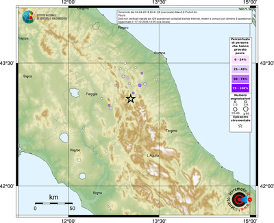 Mappa comuni con almeno 3 questionari