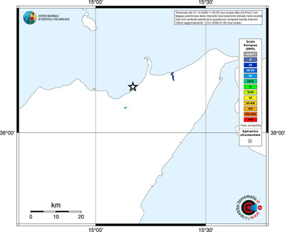Mappa EMS - territori località