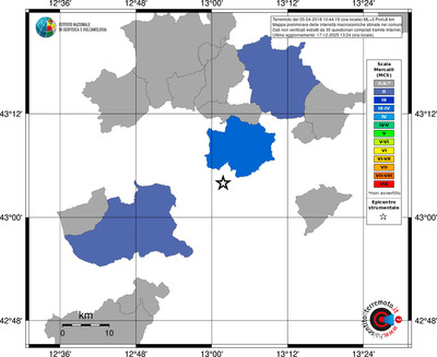 Mappa MCS - territori comuni