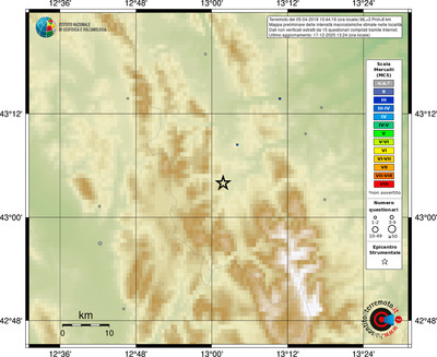 Mappa MCS - località