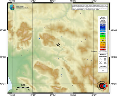 Mappa EMS - località