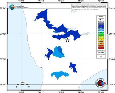 Mappa MCS - territori comuni